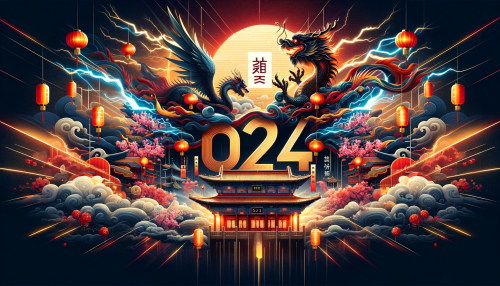 DALL·E 2023 12 31 15.03.20 A banner design representing the year 2024 with Chinese elements, resized