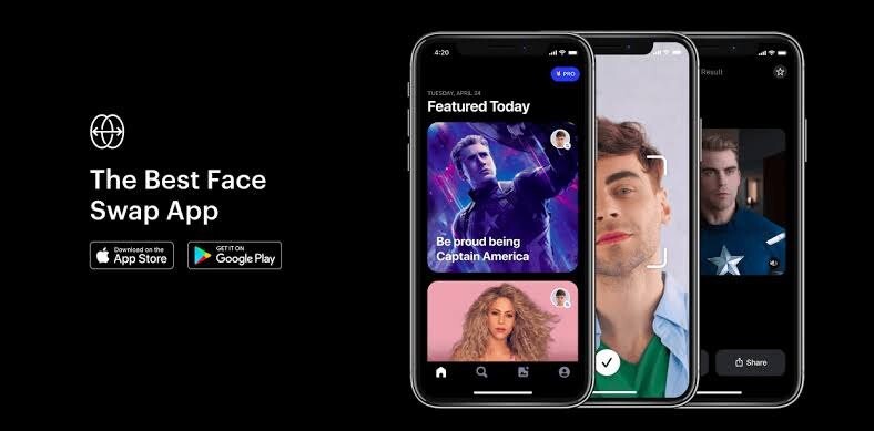 Reface - 换脸AI照片应用 v5.7.0：趣味换脸神器